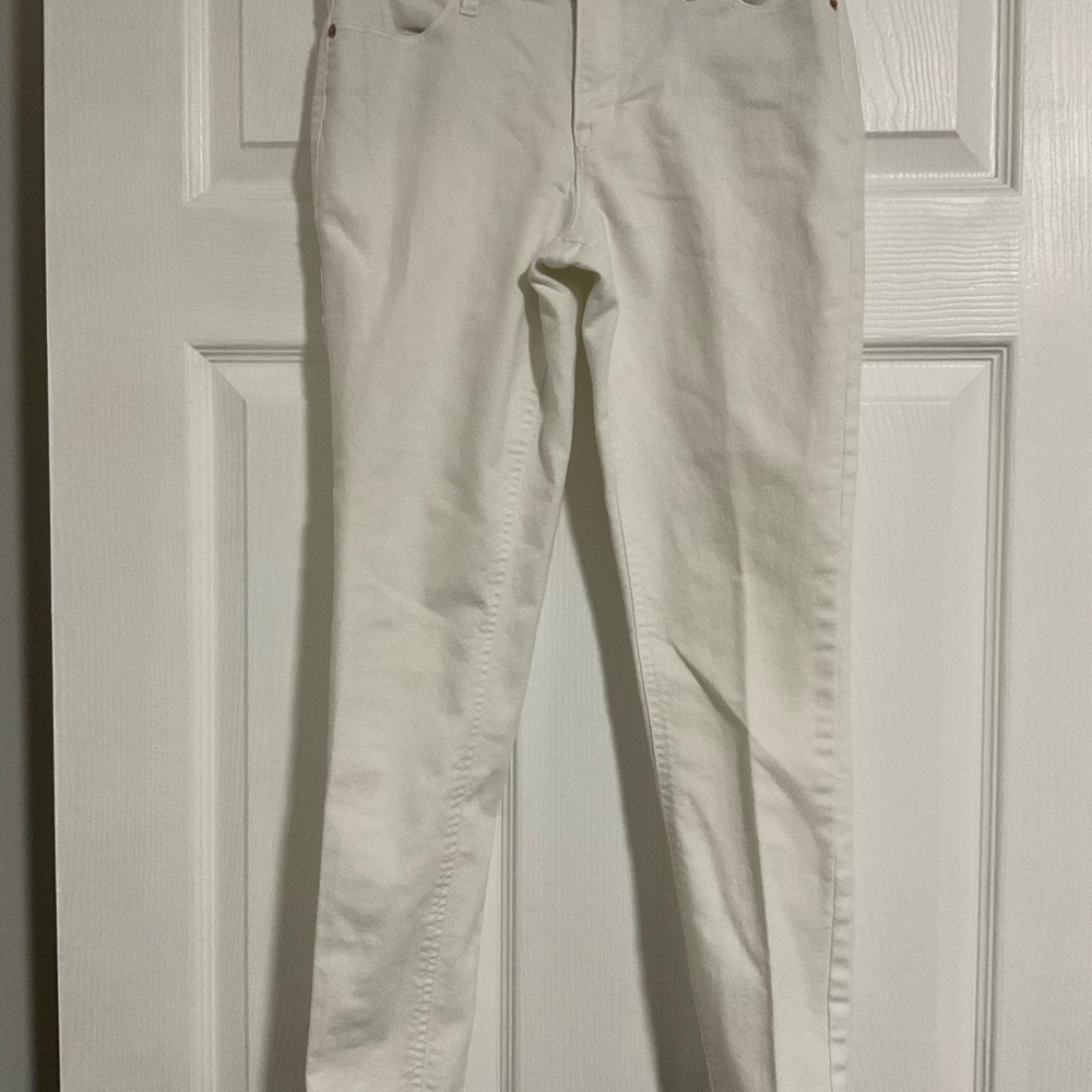 Old Navy Women's White Skinny Jeans